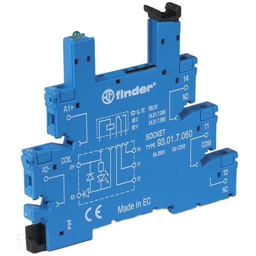 Finder RELAISSOCKEL SERIE 34 230VAC / FINDER 93.01.8.240