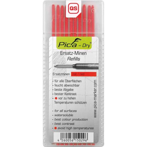 Cimco DRY MINEN-SET ROT / CIMCO 212157 10-ER PACK 212157
