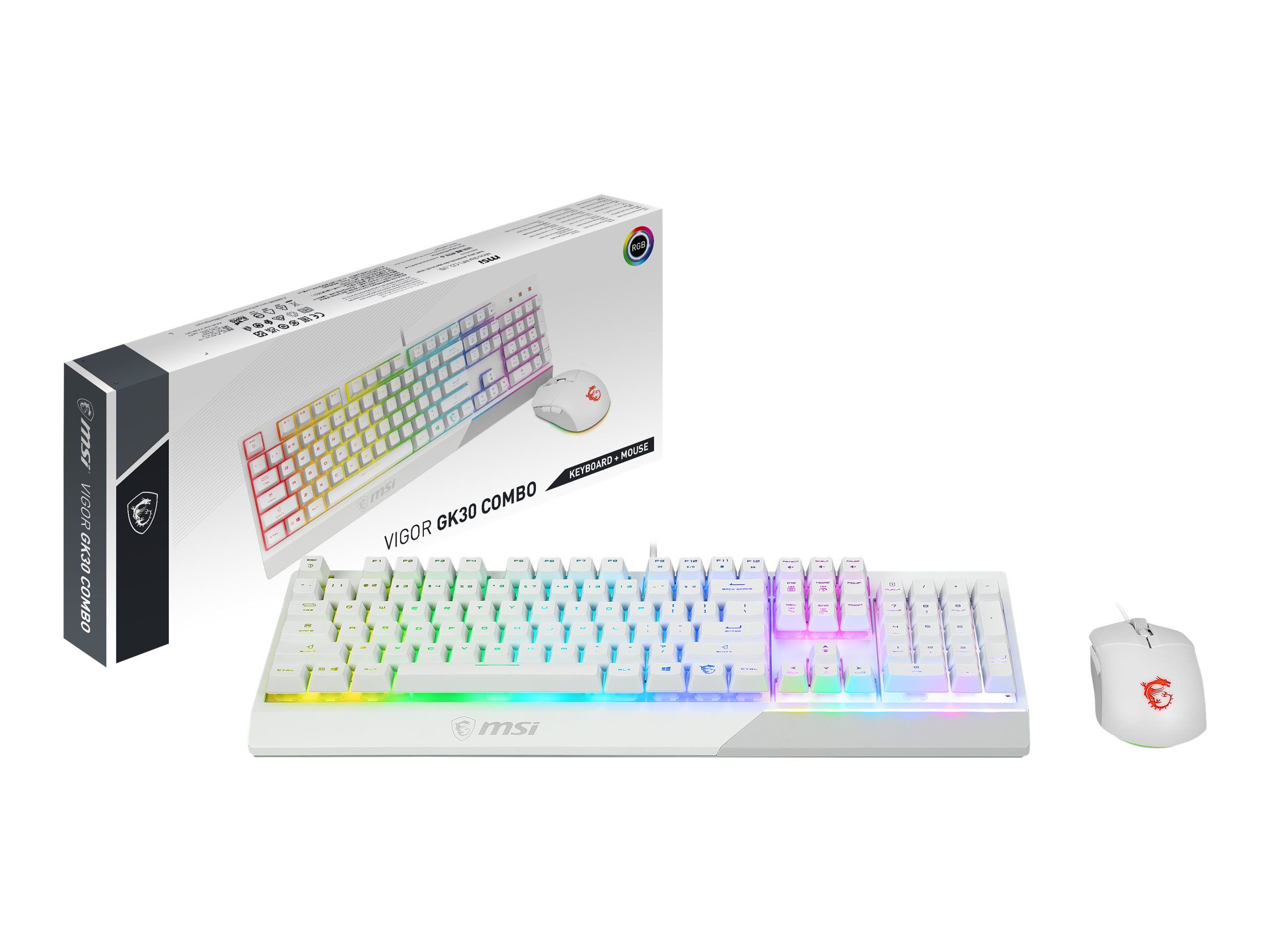 MSI Vigor GK30 combo - Tastatur-und-Maus-Set