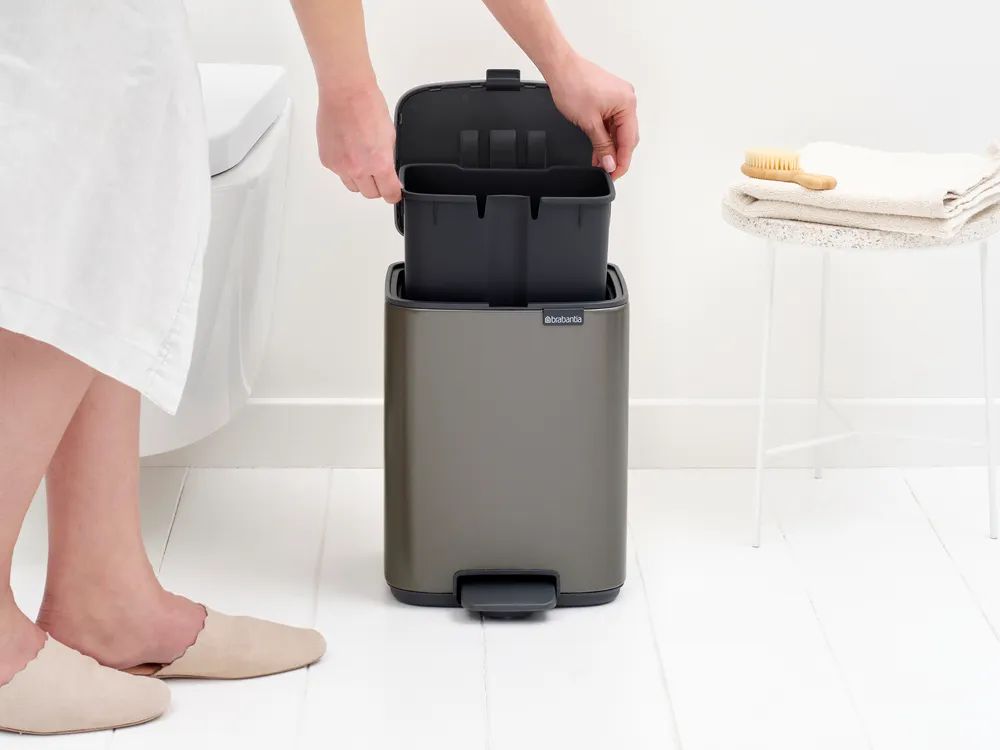 Brabantia Bo Treteimer, 7L - Platinum