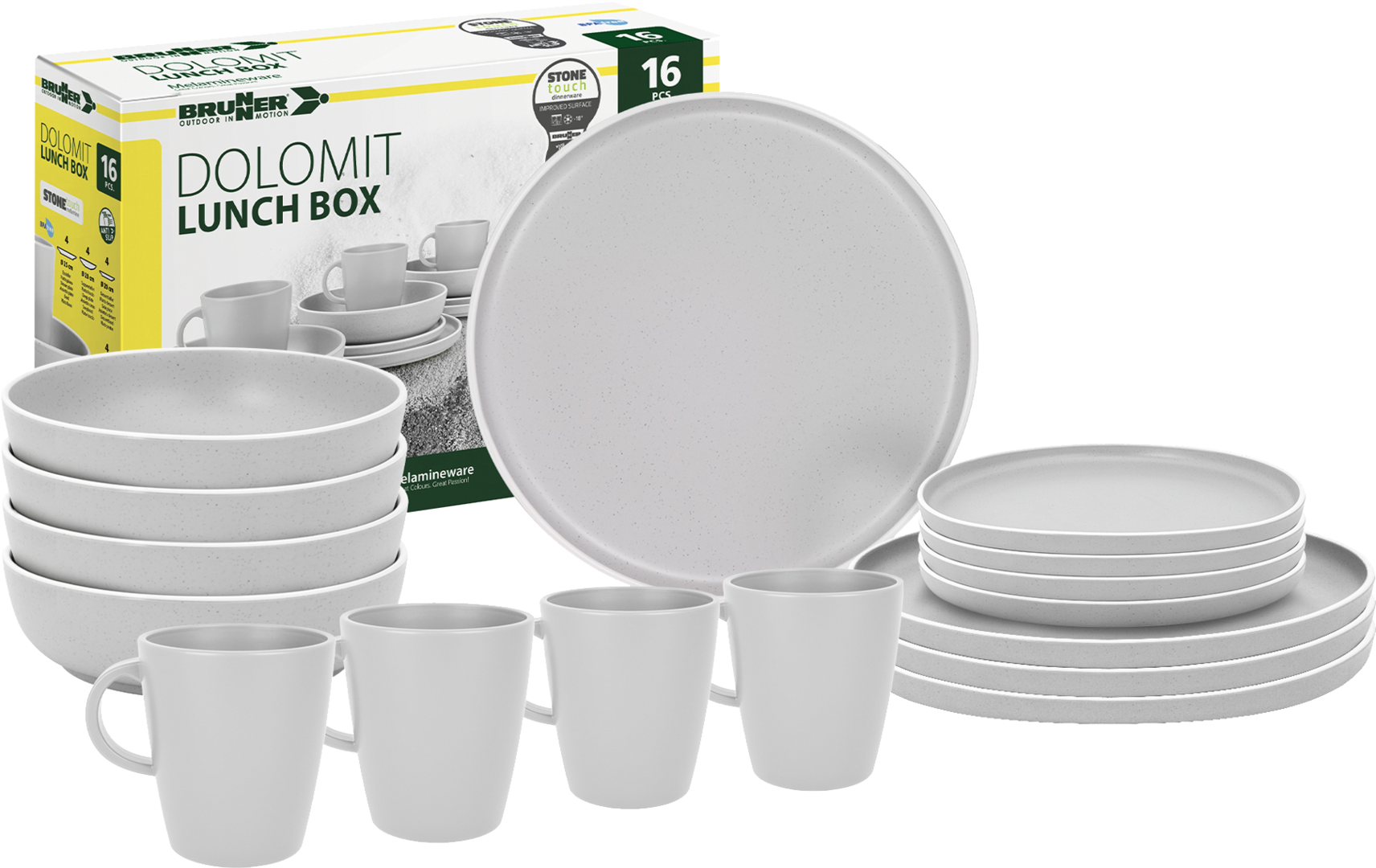 Brunner Lunch Box DOLOMIT WHITE