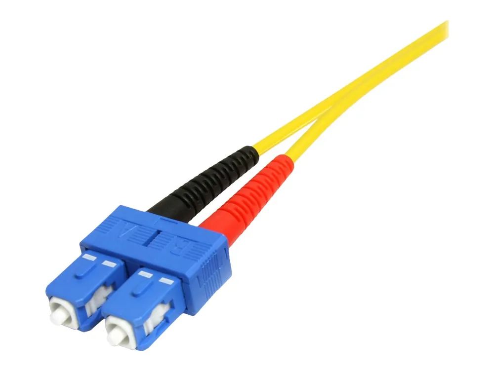 StarTech.com 7m Fiber Optic Cable - Single-Mode Duplex 9/125 - LSZH - LC/SC - OS1 - LC to SC Fiber Patch Cable (SMFIBLCSC7)