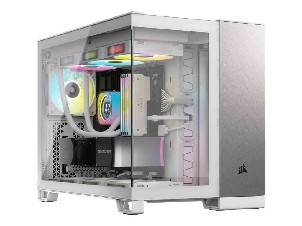 Corsair 2500X - Mid tower - micro ATX - Seitenteil mit Fenster (gehärtetes Glas)