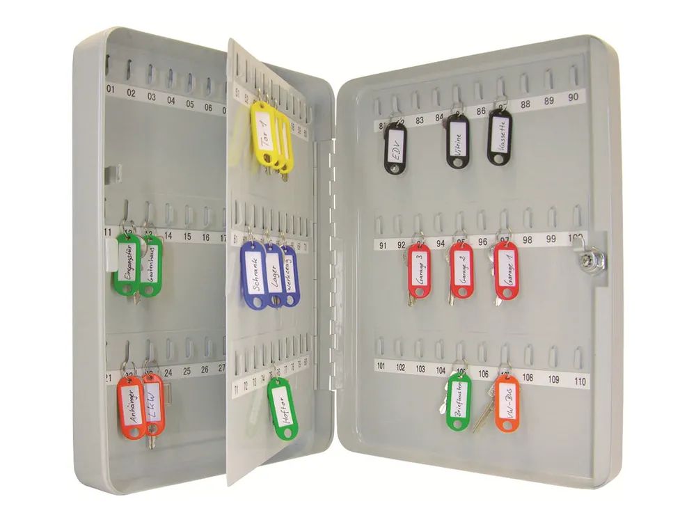 WEDO Schlüsselschrank - 110 Haken - Stahl