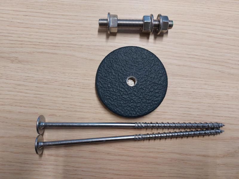 Solarhalter vario Sparren ohne KV m. Schrauben  8x220mm Open-Box