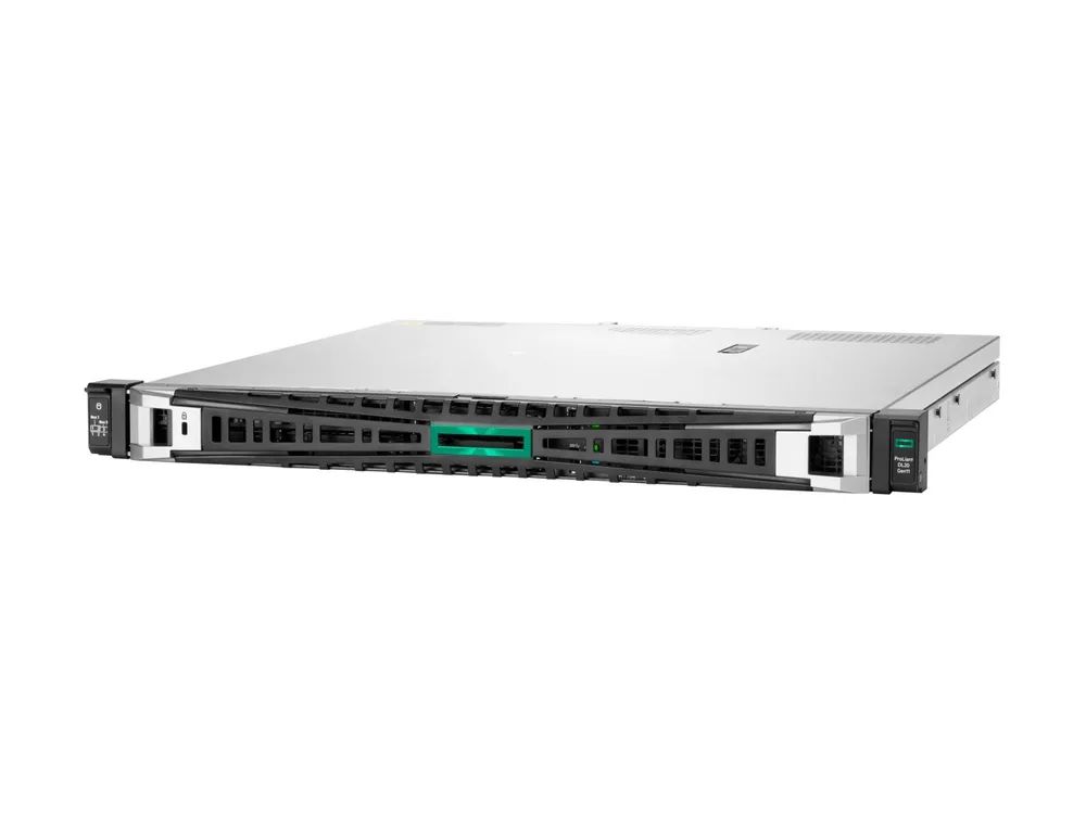 HPE ProLiant DL20 Gen11 High Performance - Server - Rack-Montage - 1U - 1-Weg - 1 x Xeon E-2436 / 2.9 GHz - RAM 16 GB - SATA - Hot-Swap 6.4 cm (2.5")