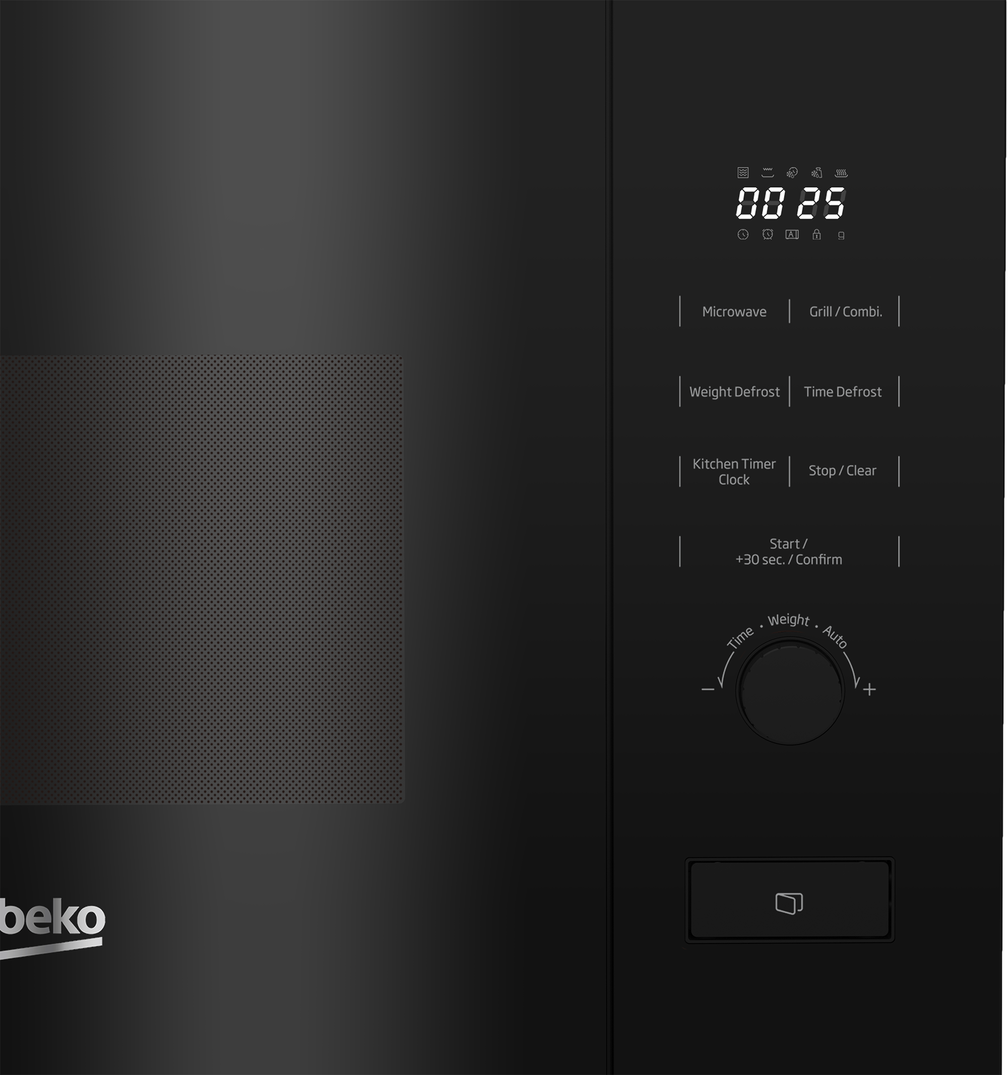 Beko BMGB 20212 B Einbaumikrowelle, 800 W - black