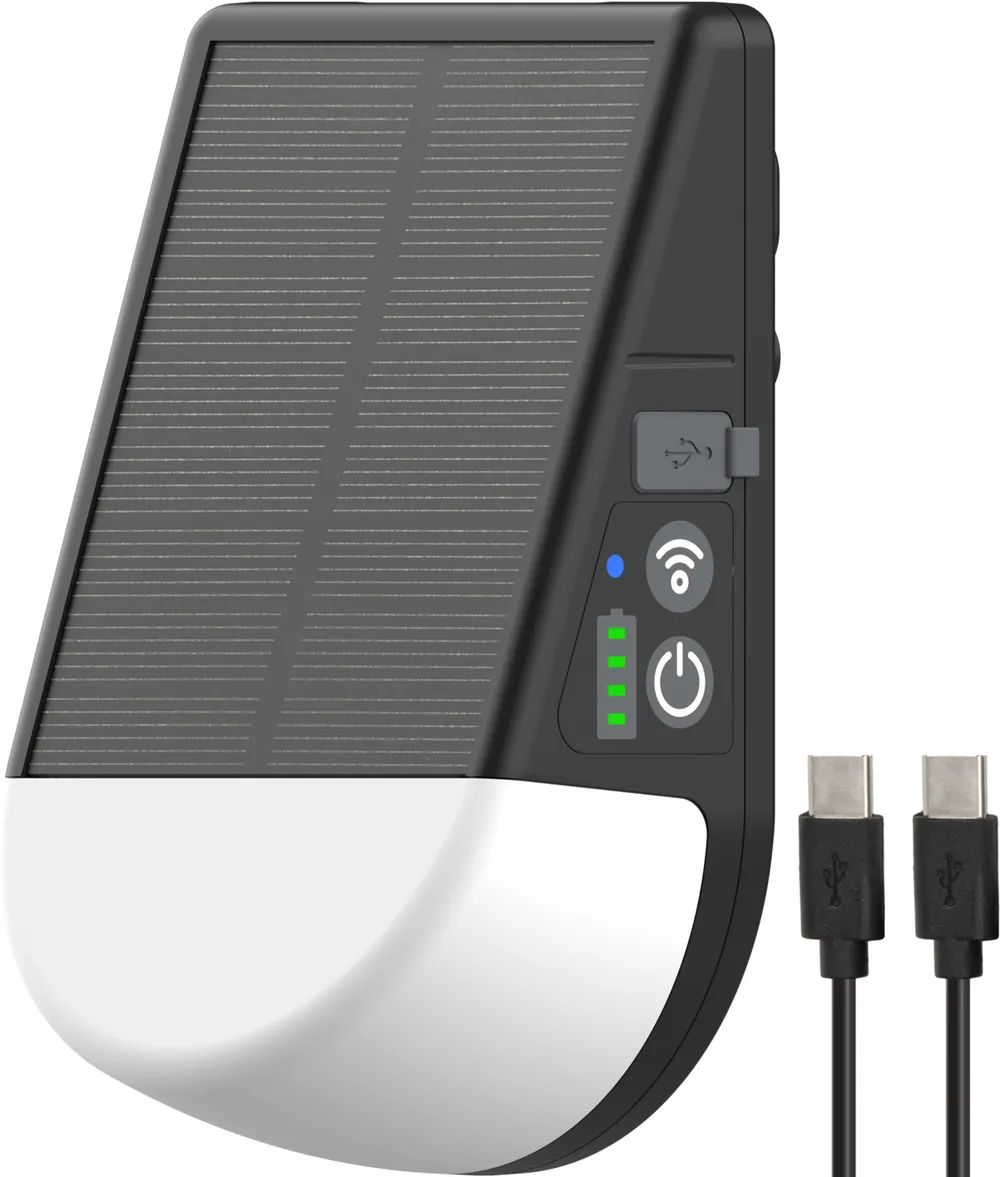 Hugo Brennenstuhl GmbH & Co. KG Akku Solar LED Outdoor Lampe KL 300 AS mit Bewegungsmelder, IP54, 250 lm