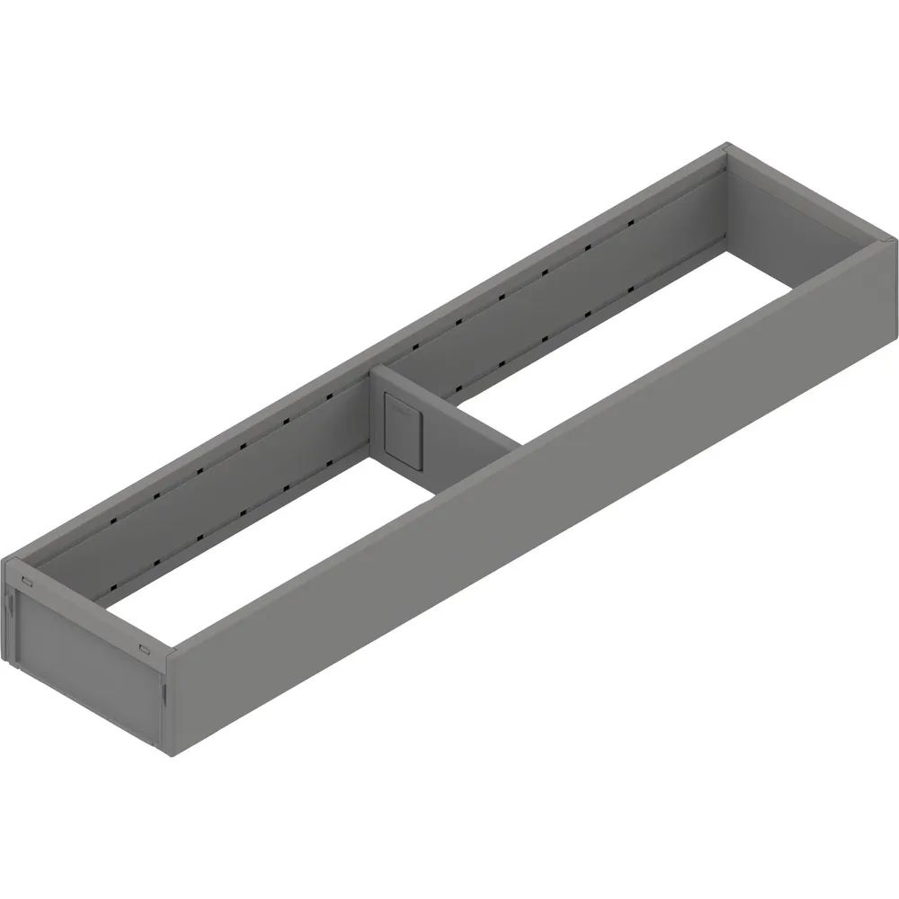 BLUM AMBIA-LINE Schubkastenrahmen schmal, NL450mm, Stahl Indiumgrau matt