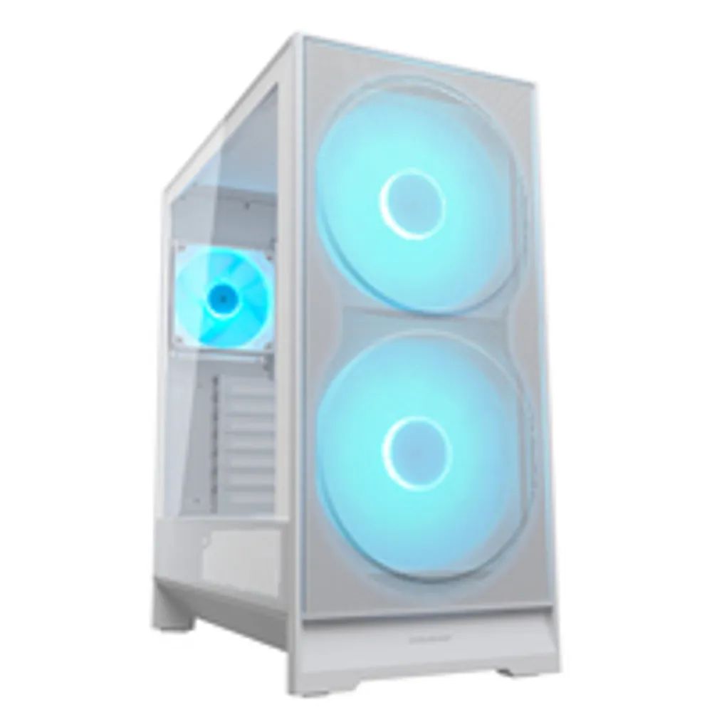 Cougar Gehäuse Midi-Tower Airface 180 ARGB Weiß