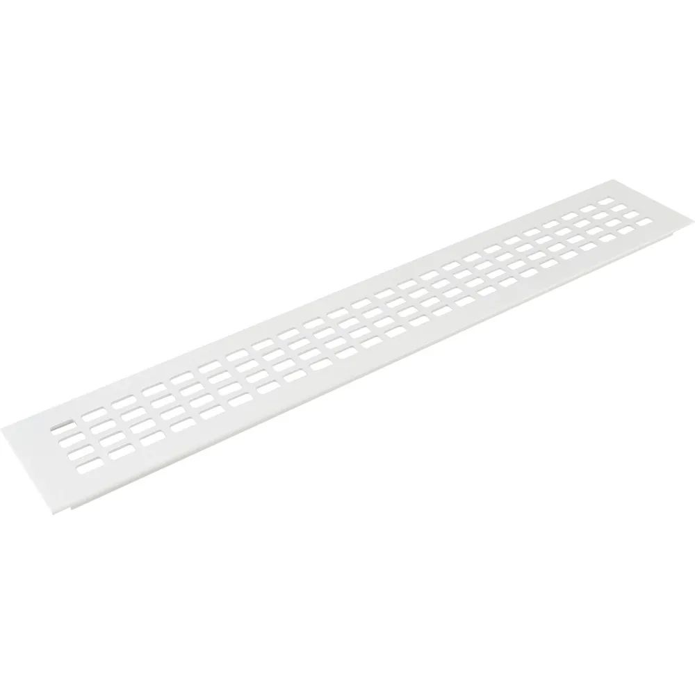 Schösswender Werke Gesellschaft m.b.H. Lüftungsgitter 500 x 80 mm Aluminium weiß beschichtet