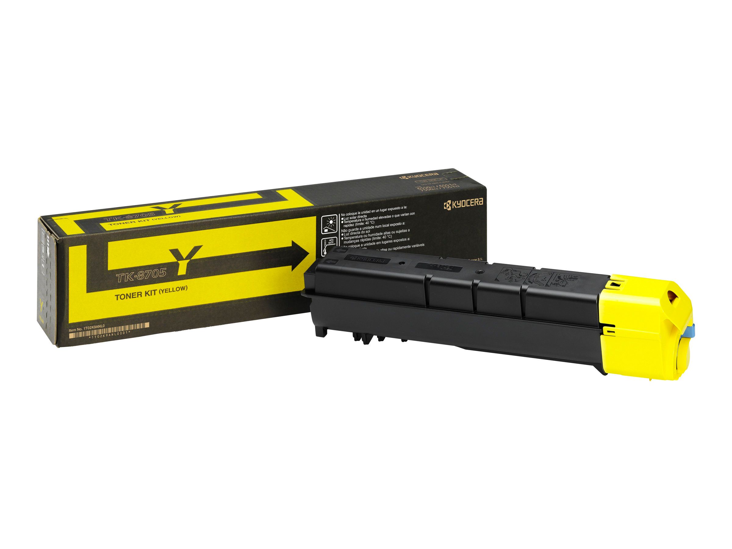 Kyocera TK 8705Y - Gelb - Original - Tonerpatrone