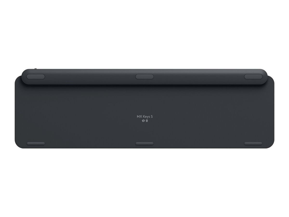 Logitech MX Keys S - Tastatur - hinterleuchtet - kabellos - Bluetooth LE - QWERTY - Nordisch (Dänisch/Finnisch/Norwegisch/Schwedisch)
