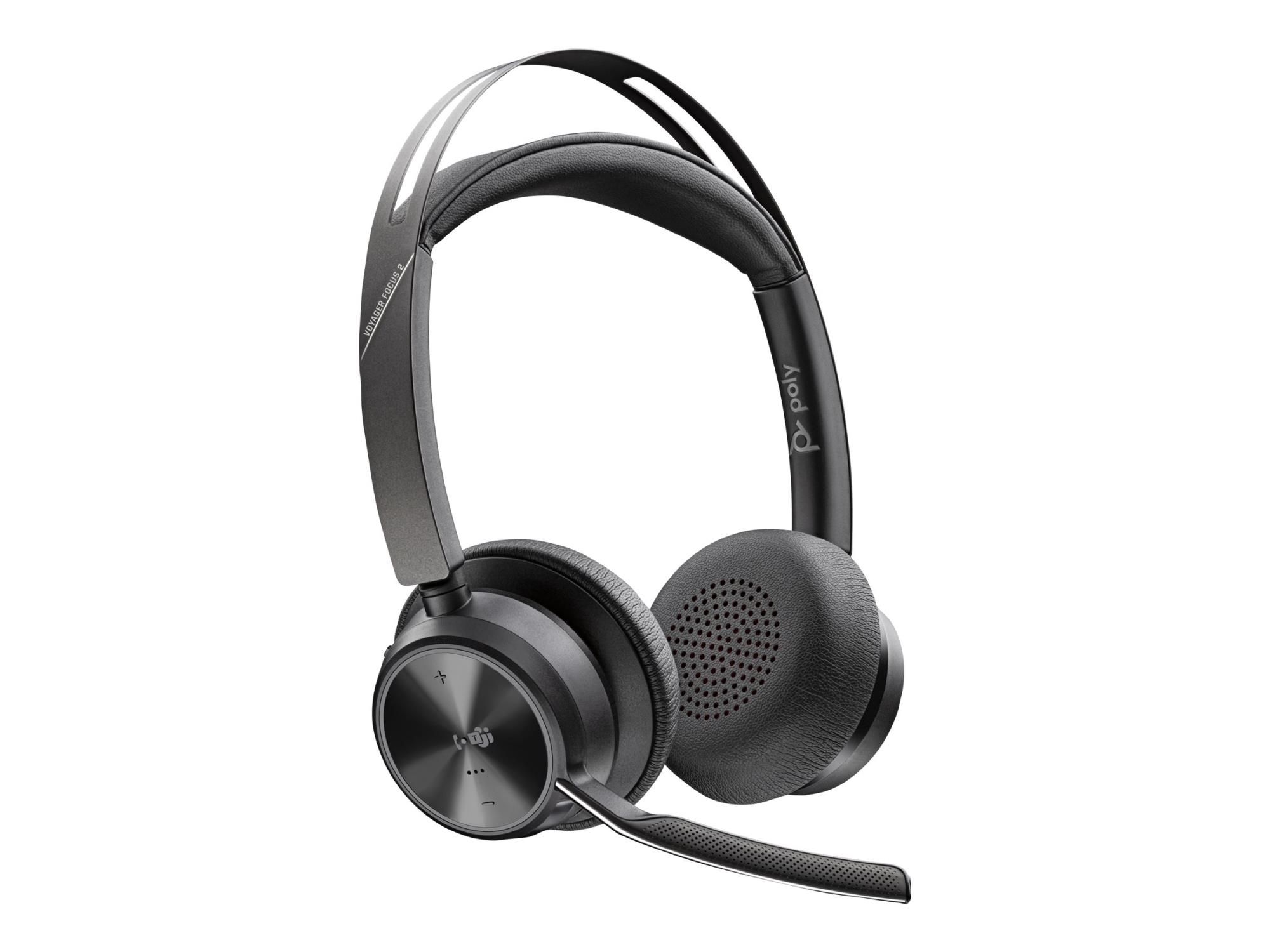 HP Poly Voyager Focus 2-M - Headset - On-Ear - Bluetooth