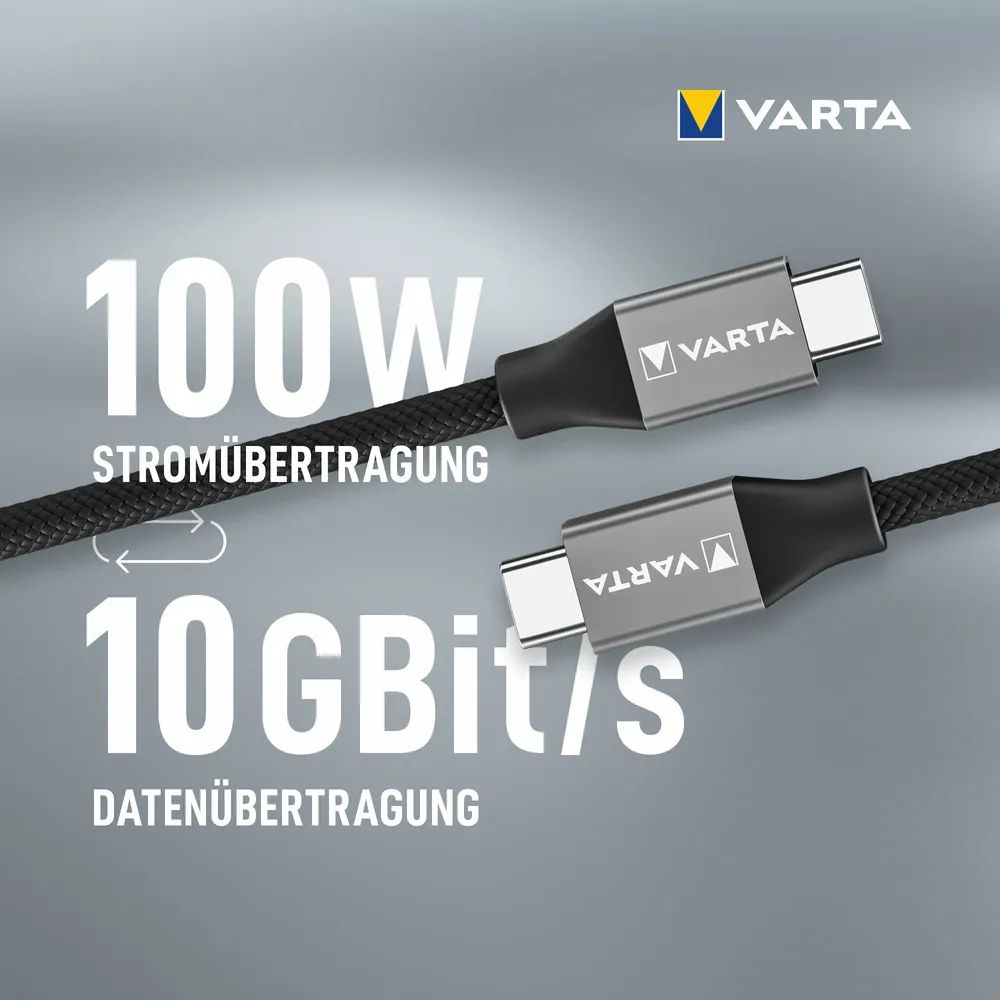 VARTA Cable USB Type C - USB Type C