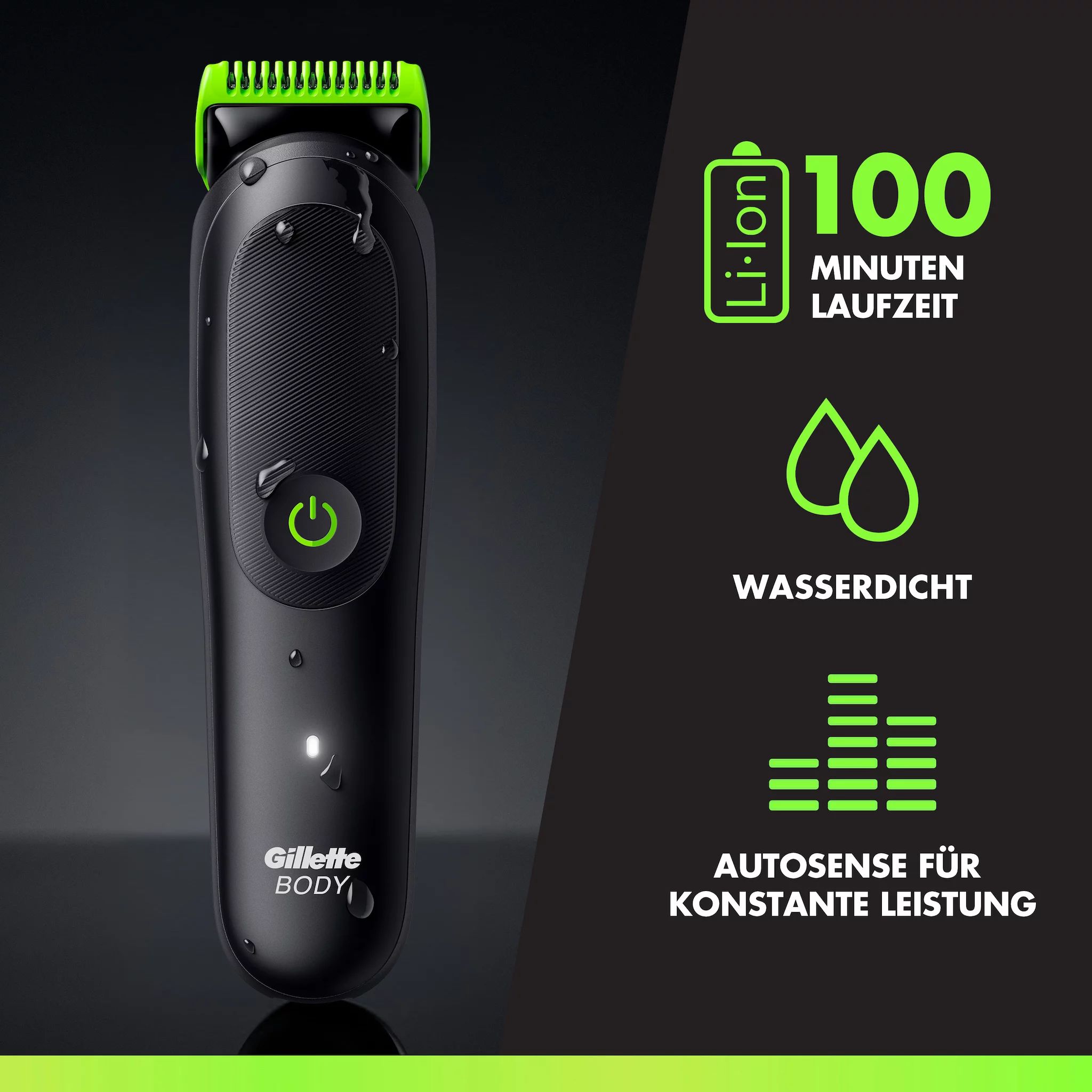 Gillette Labs Body + Intimate Rasierer & Trimmer i5 Combo Pack