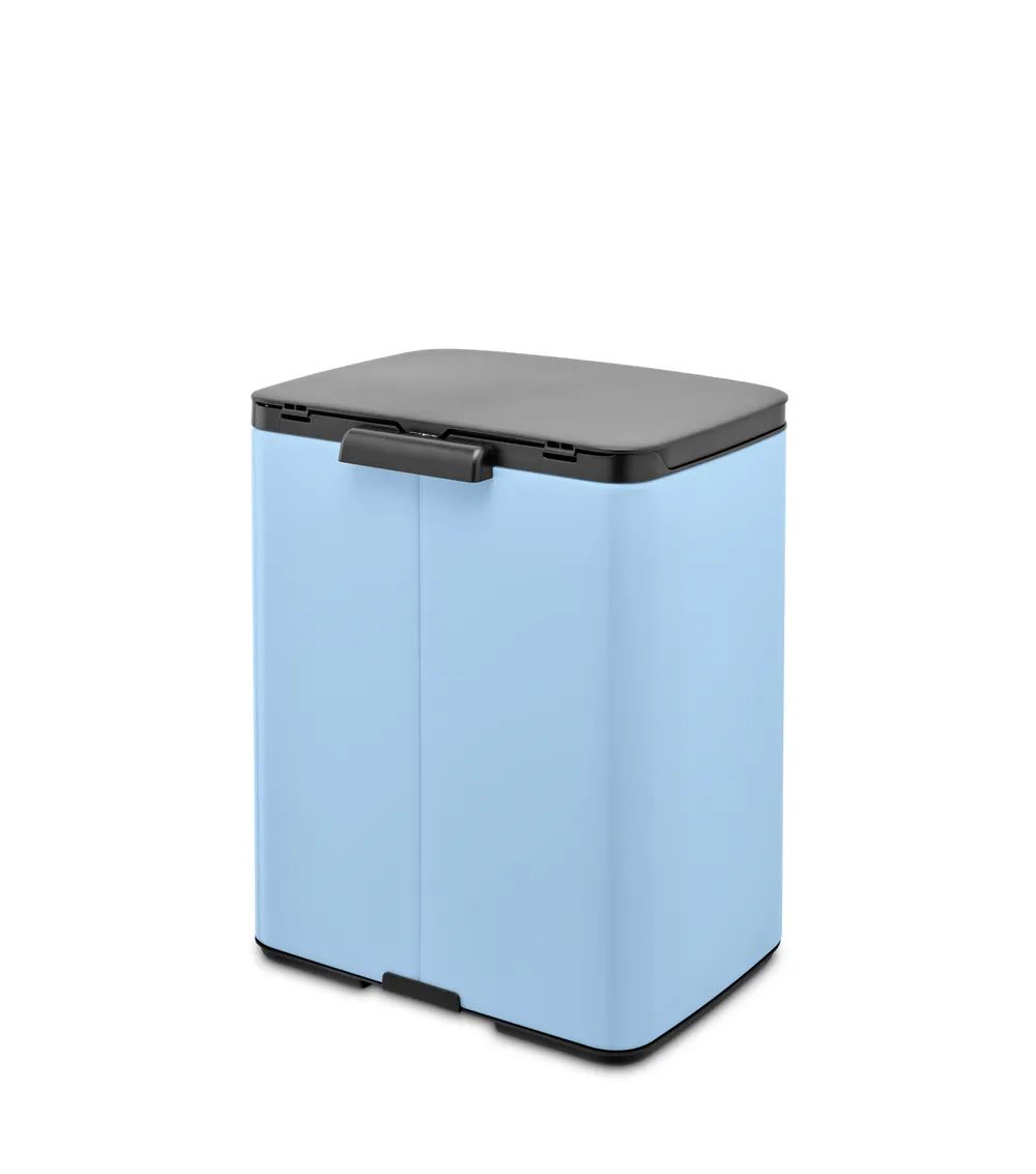 Brabantia Bo Mülleimer, 12L - Dreamy Blue