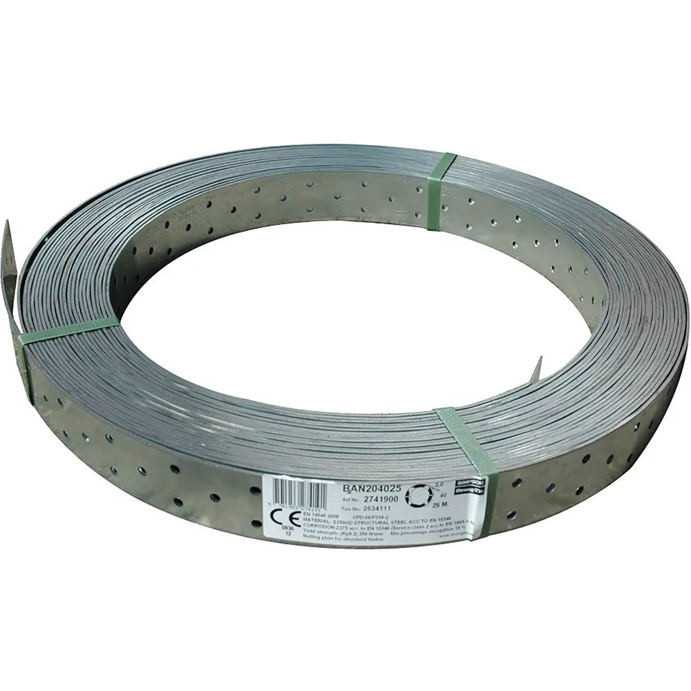 SIMPSON Windrispenband BAN 80x2.0/25 Meter feuerverzinkt ( BAN208025 )