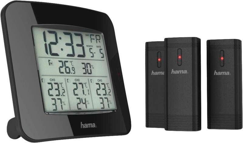 Hama 186311 WETTERSTA.EWS-TRIO,3SENS.