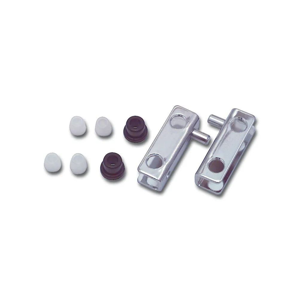 Sun Chain Trading Co., Ltd Furniture Hardware Glastür Scharnierset 4-6, Zapfdurchmesser 5 mm, Zapfenhöhe 5 mm