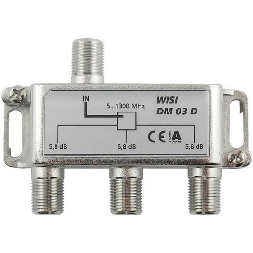WISI VERTEILER FÜR KABEL TV 3-FACH / DM 03 D 002774