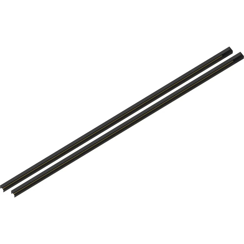 L&S Stromschiene Lite Track 1000 mm schwarz, 2 Stk.