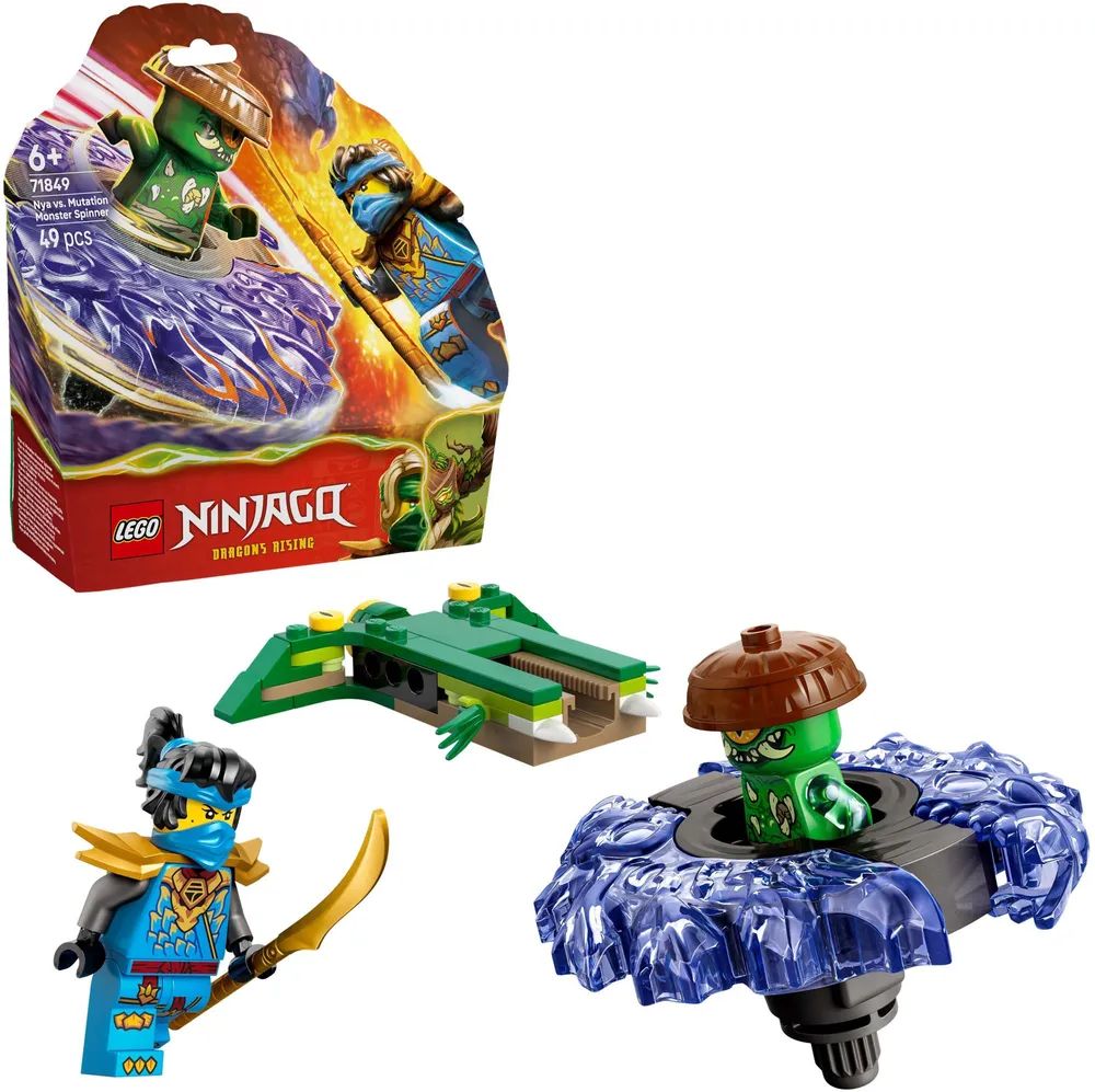 LEGO 71849 Ninjago Nya vs. Mutationsmonster-Spinner