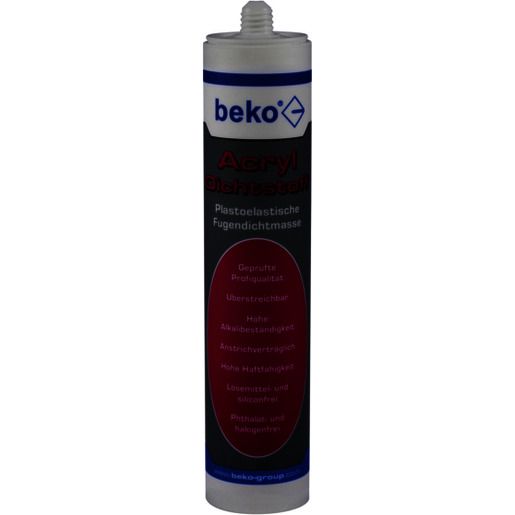 BekoGroup ACRYL DICHTSTOFF WEISS 310ML / BEKOGR 230300 PRO4 230 300