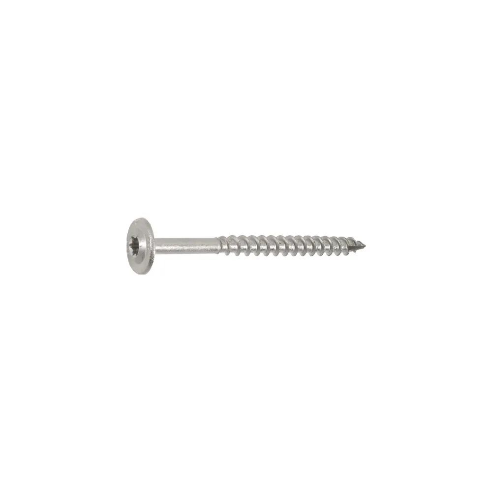 Eigenmarke S&P Holzbauschraube Tellerkopf 8.0x160 Teilgewinde Torx 40 Edelstahl A2