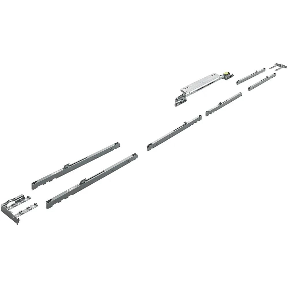 HETTICH TopLine XL Silent System Dämpfungs-Set, 3-türig 30-80 kg, grau