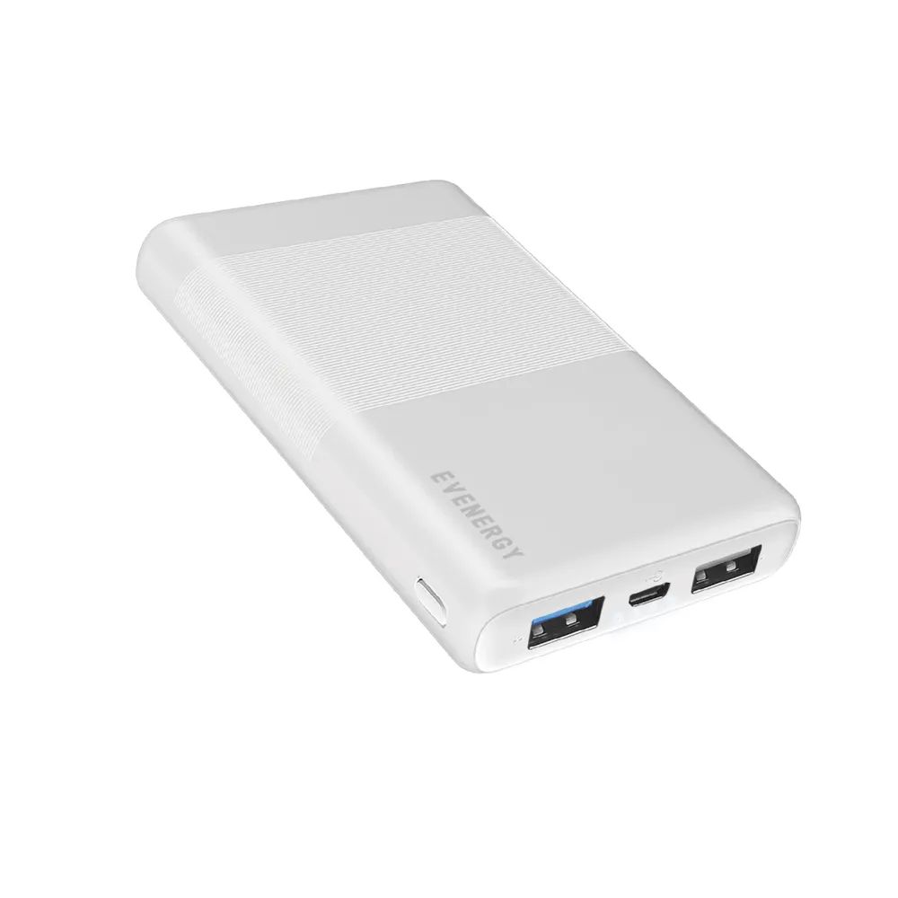EVENERGY Powerbank 10W, 10.000 mAh, 2x USB-A und 1x Micro-USB
