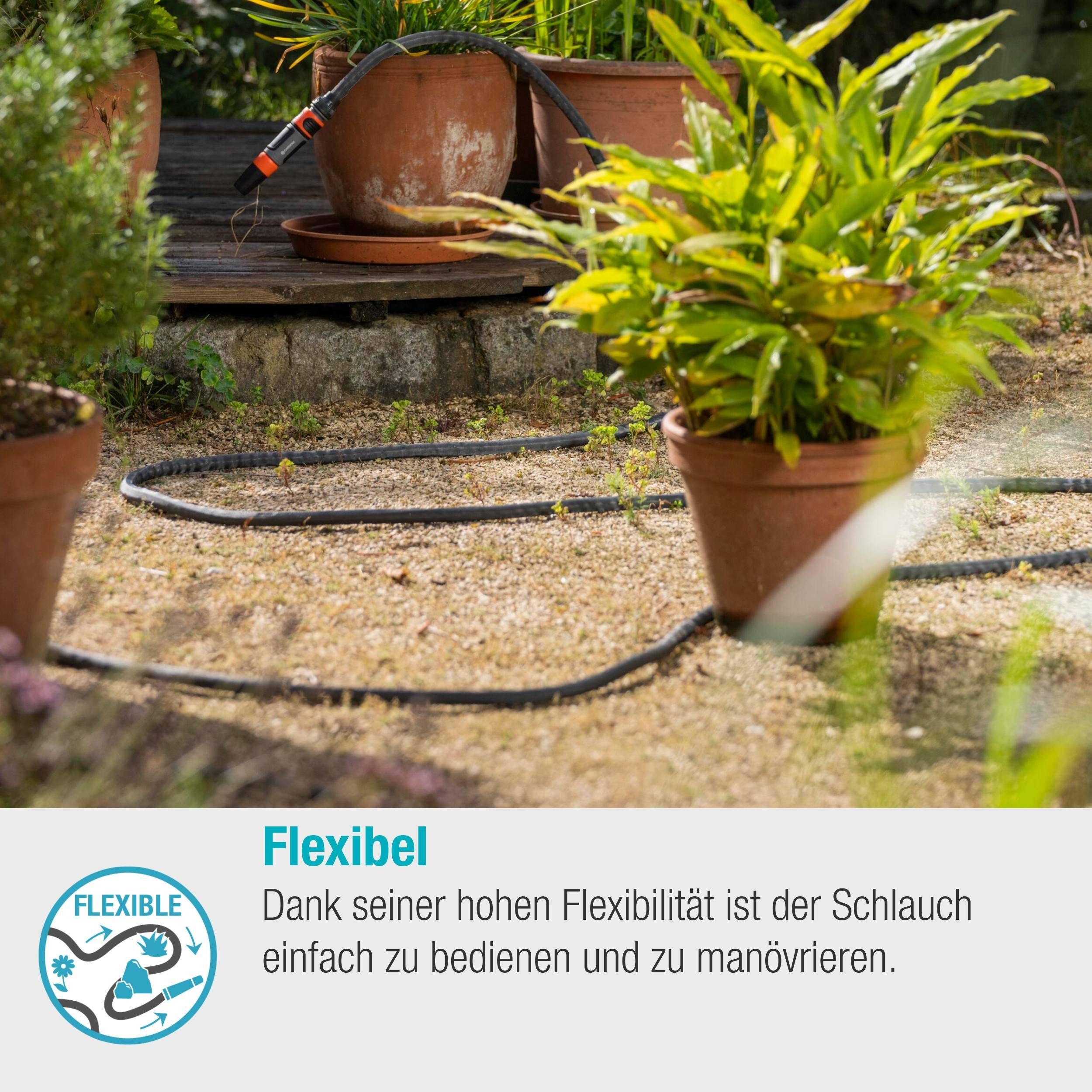 Gardena Liano™ Life 1/2", 30 m Set