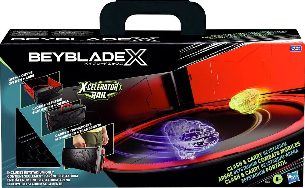 Hasbro European Trading B.V. BEY X Clash And Carry BEYstadium-Arena