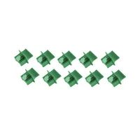 ShiverPeaks BS08-01025-10 - RJ-45 - Kunststoff - Grün - Desktop-PC/Arbeitsplatz - Netzvermittlung - Laptop - 10 Stück(e)