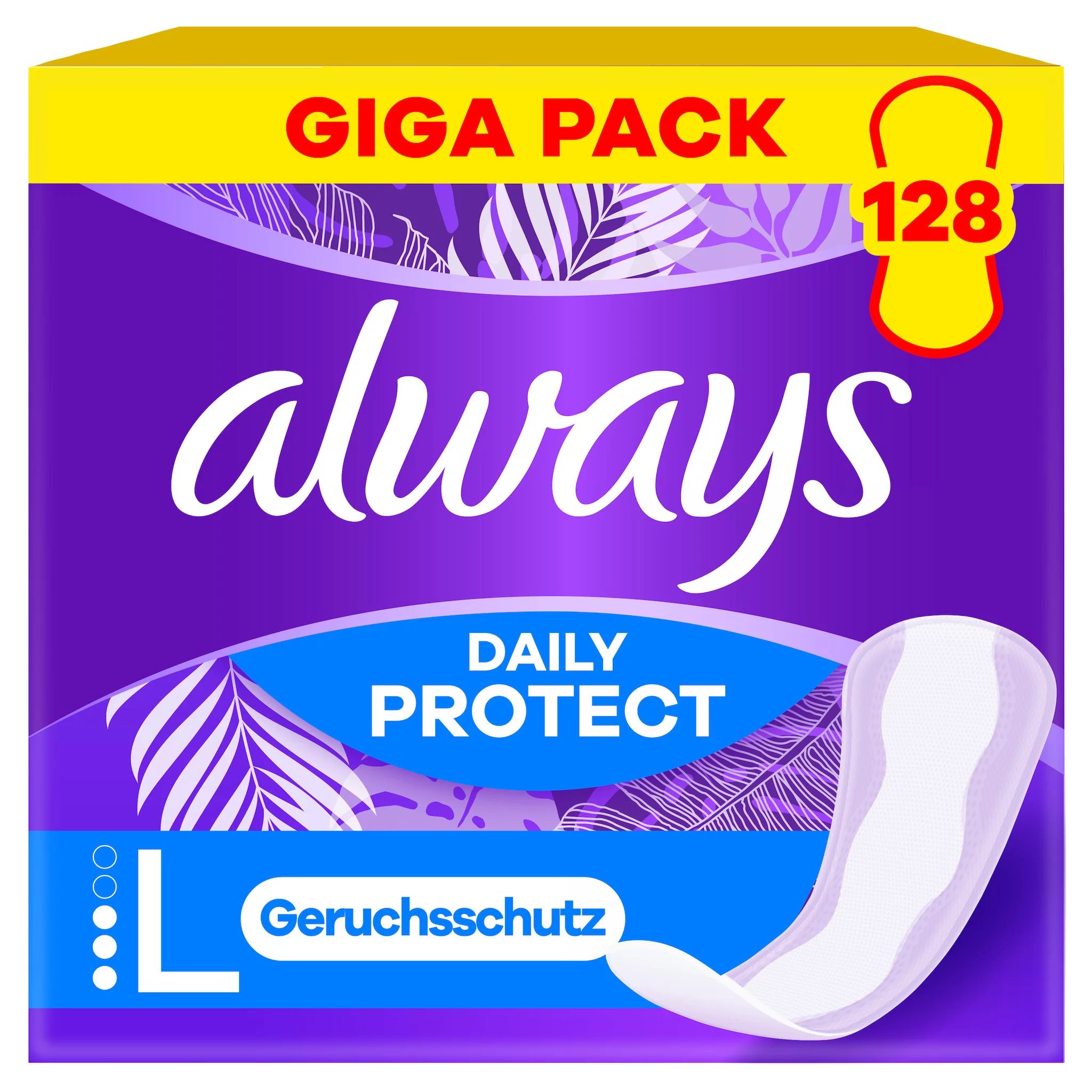 always Slipeinlage Daily Protect Long Duo Giga Pack 128