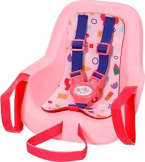 Zapf BABY born Fahrradsitz pink/blau