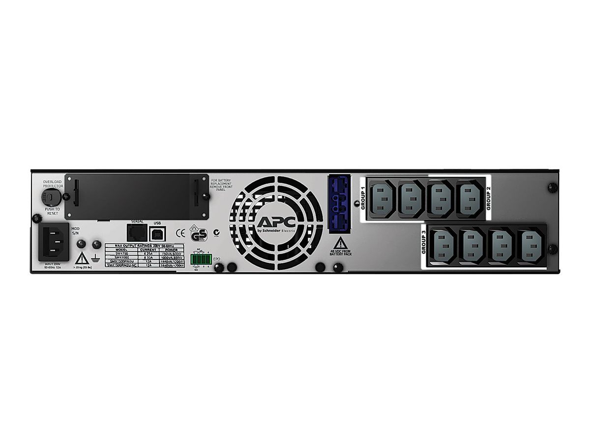APC Smart-UPS X 1500 Rack/Tower LCD - USV (Rack - einbaufähig)