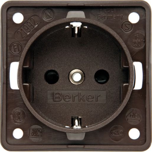 Berker SCHUKO-STECKDOSE / BERKER 0941852501 INTEGRO 941852501