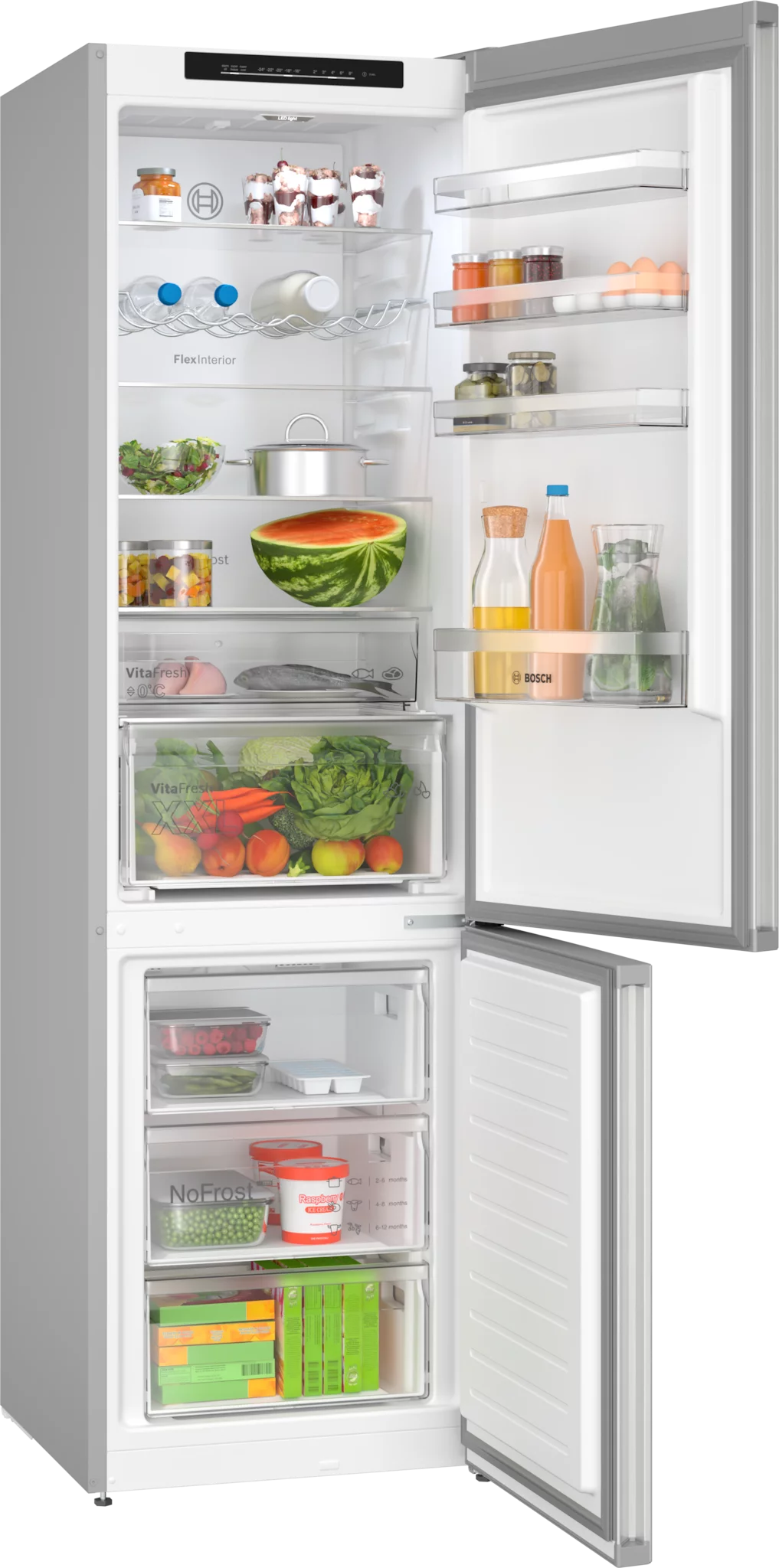 Bosch KGN392LBF Free-standing fridge-freezer