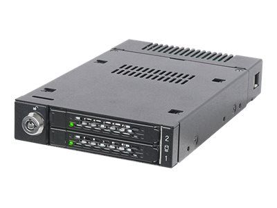 Icy Dock ToughArmor MB834M2K-B - Mobiles Speicher-Rack mit Kühlkörper