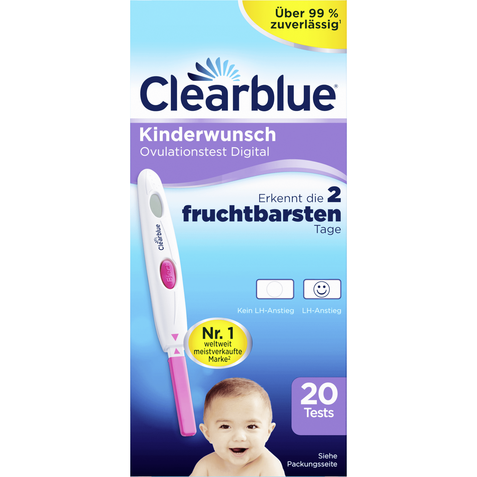 Clearblue Ovulationstest DIGITAL 20er