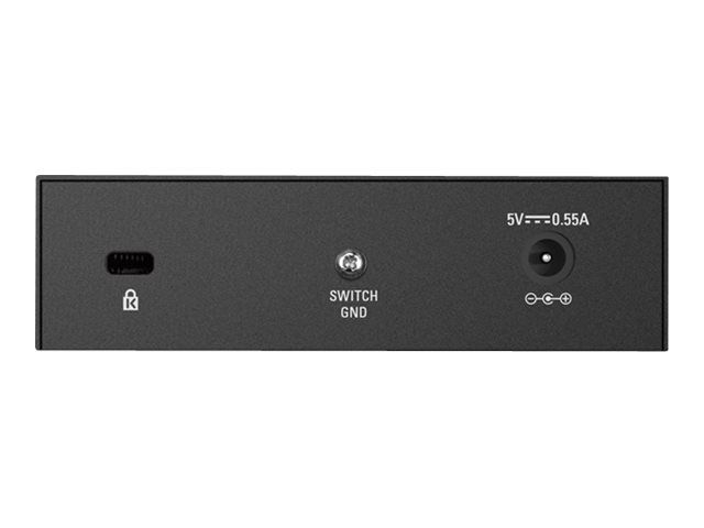 D-Link DES 105 - Switch - 5 x 10/100 - Desktop