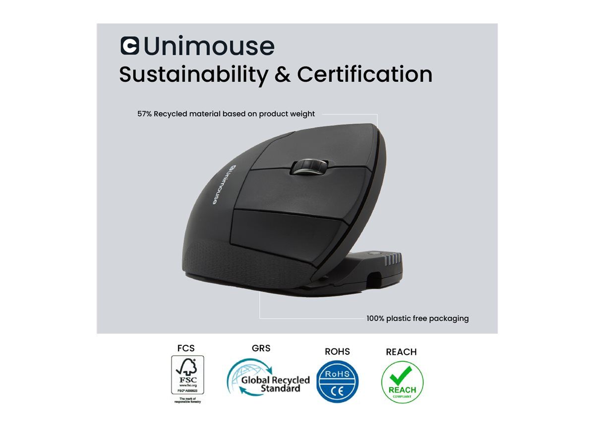 Contour Unimouse - Vertikale Maus - ergonomisch