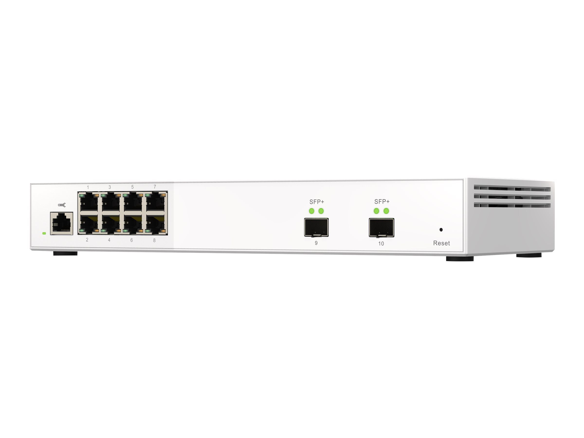 QNAP QSW-M2108-2S - Switch - managed - 2 x 10 Gigabit SFP+ + 8 x 2.5GBase-T
