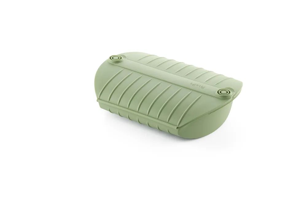 Lékué Dampfgarer mit Ablage, 4 Portionen - Green