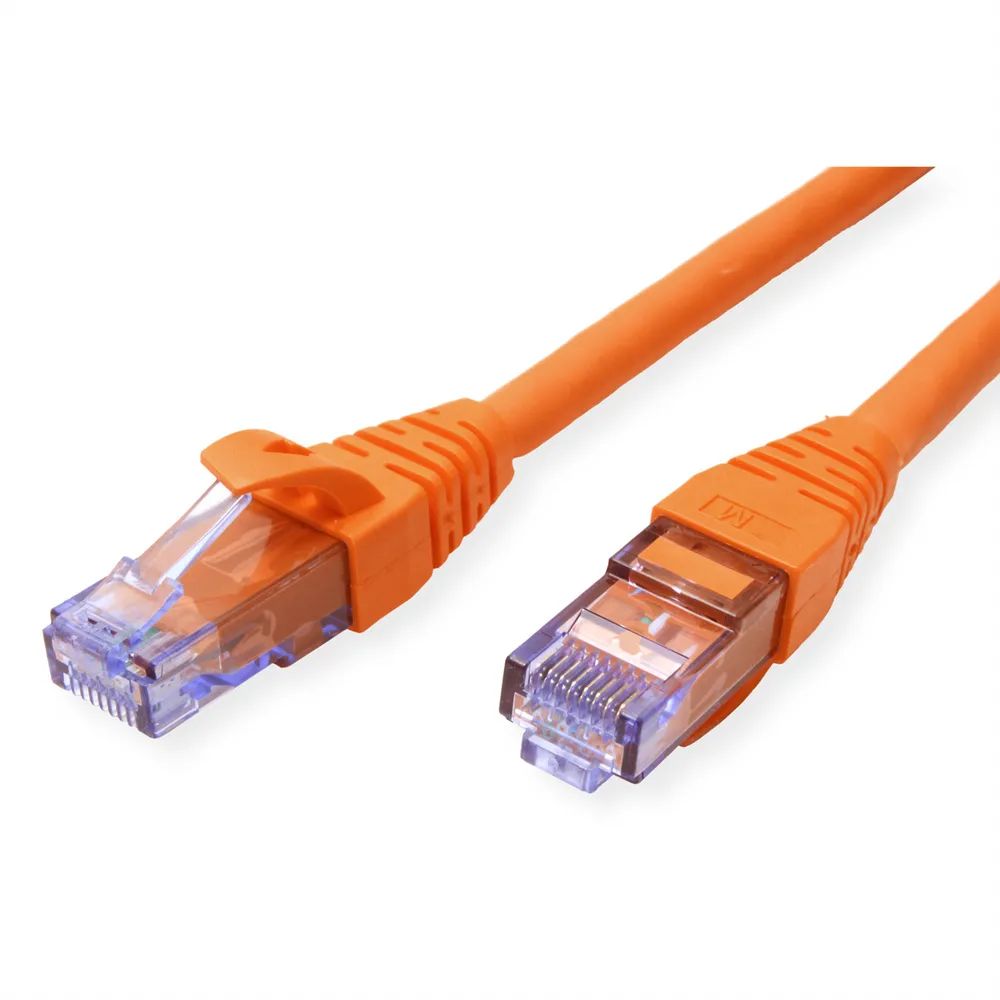 ROLINE Patchkabel Cat.6A UTP, Component Level, LSOH, orange, 10 m