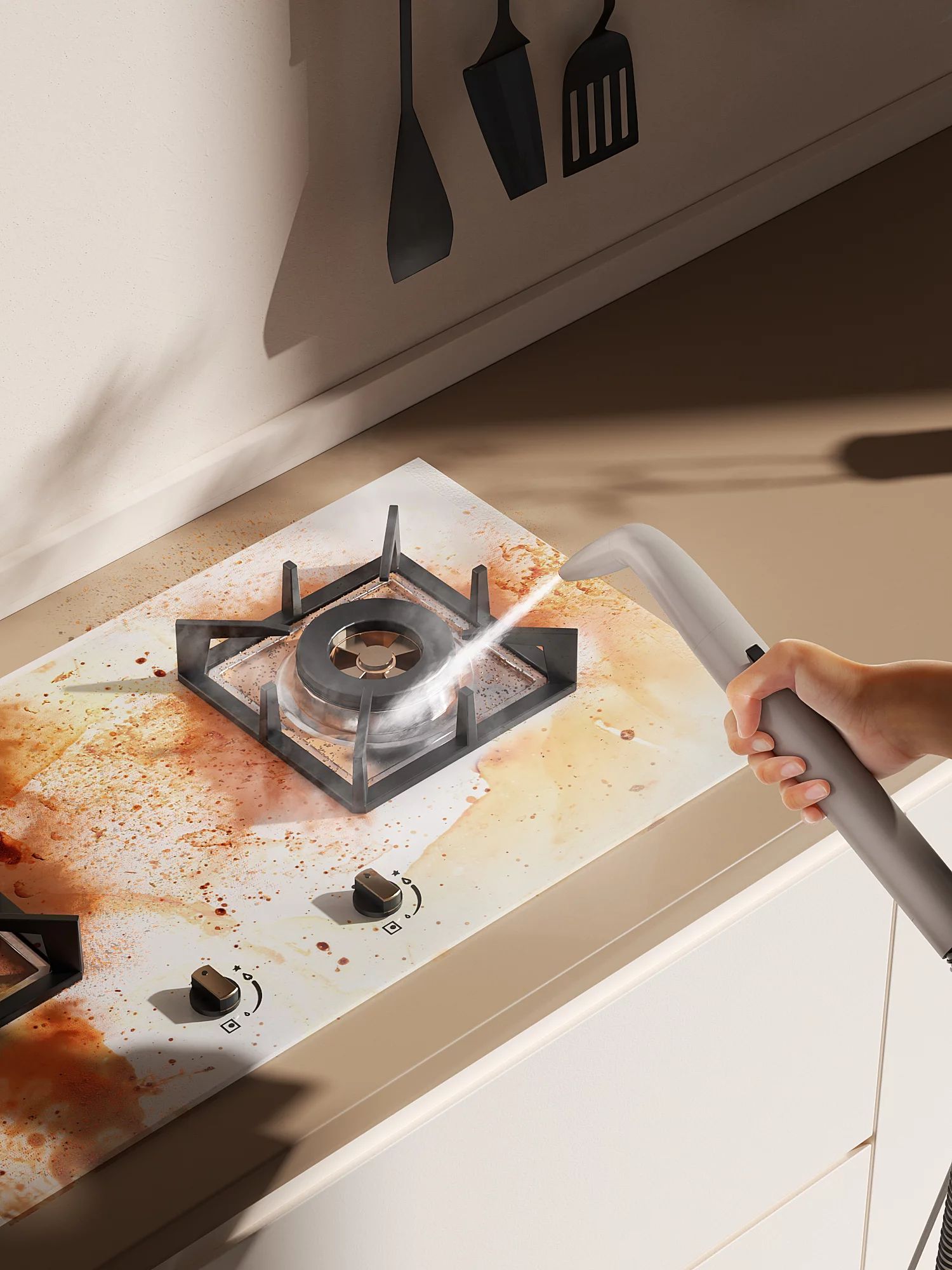 UWANT Y200 Spot Cleaner - Steam 100°C  - 1.750 W - grey