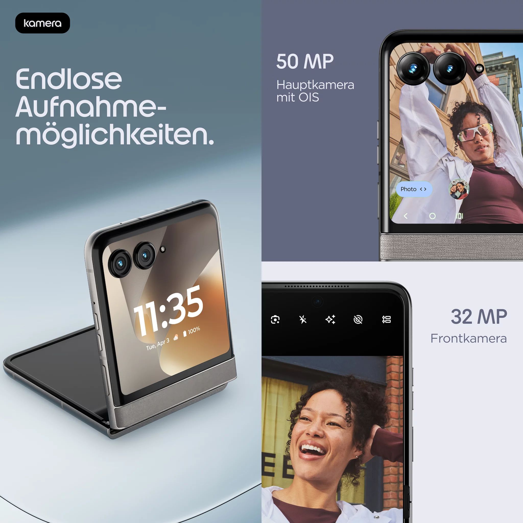 MOTOROLA MOTO RAZR 70 8/256GB, PANTONE HEMATITE