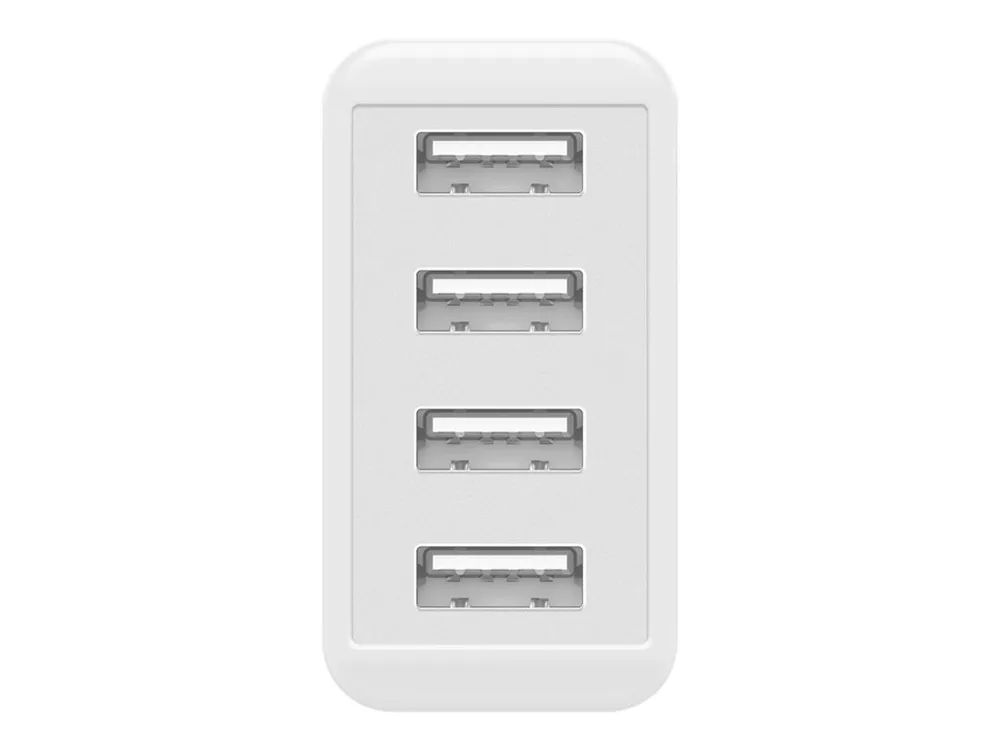 Goobay Netzteil - 30 Watt - 3 A - 4 Ausgabeanschlussstellen (4 x USB)