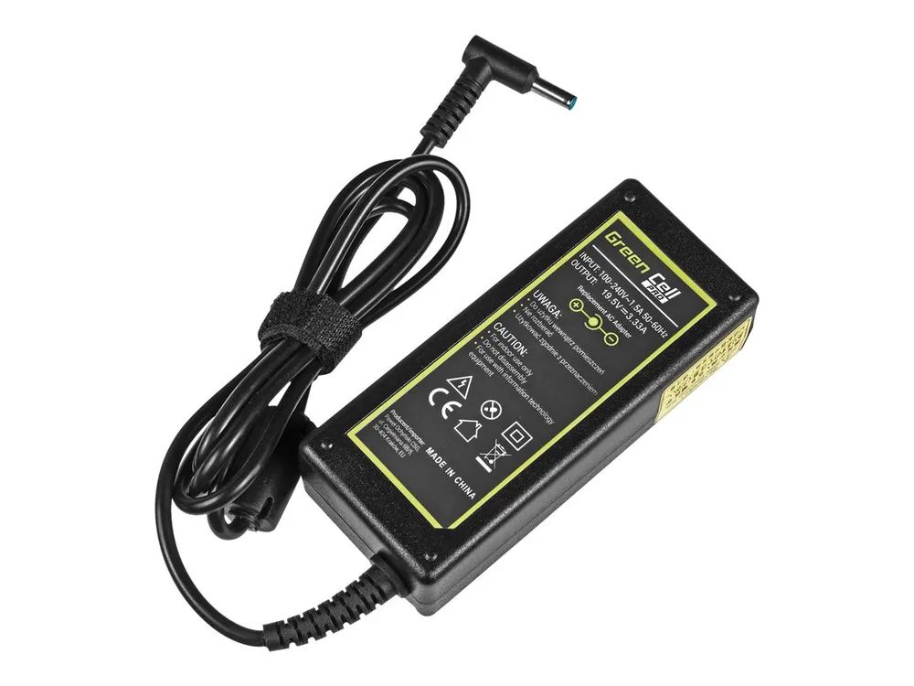 Green Cell PRO - Netzteil - AC - 65 Watt - Schwarz
